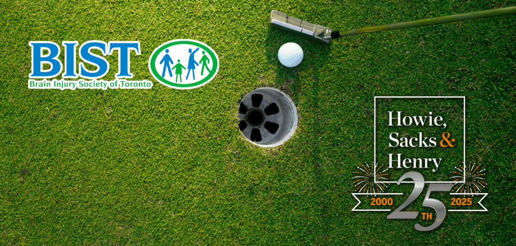 Law Society of Ontario Logo, grass, putting green, HSH logo 2