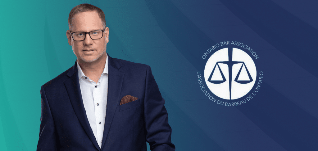 Brad Moscato Lawyer Ontario Bar Association