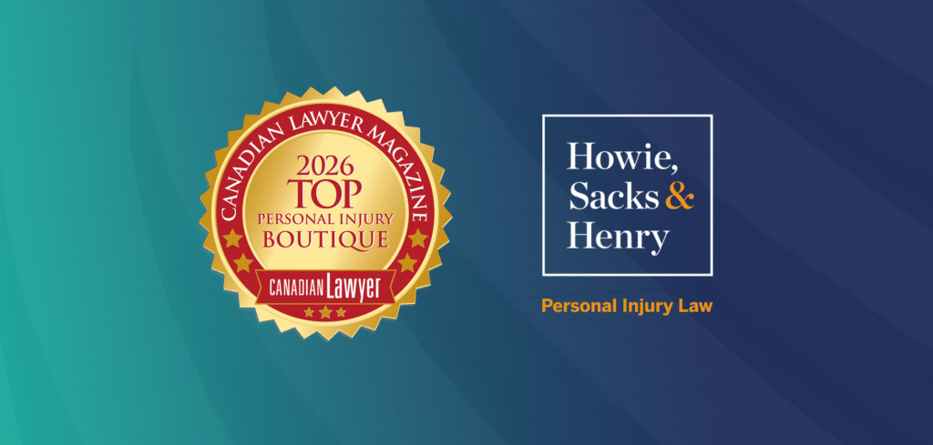 Howie Sacks and Henry Canadian Lawyer Top Personal Injury Boutiques 2026