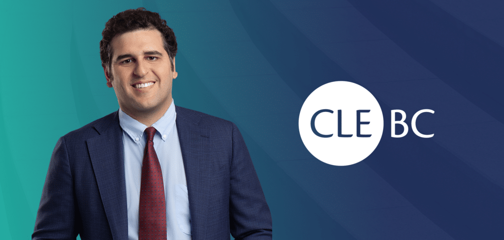 Daniel Fisher Lawyer CLE BC