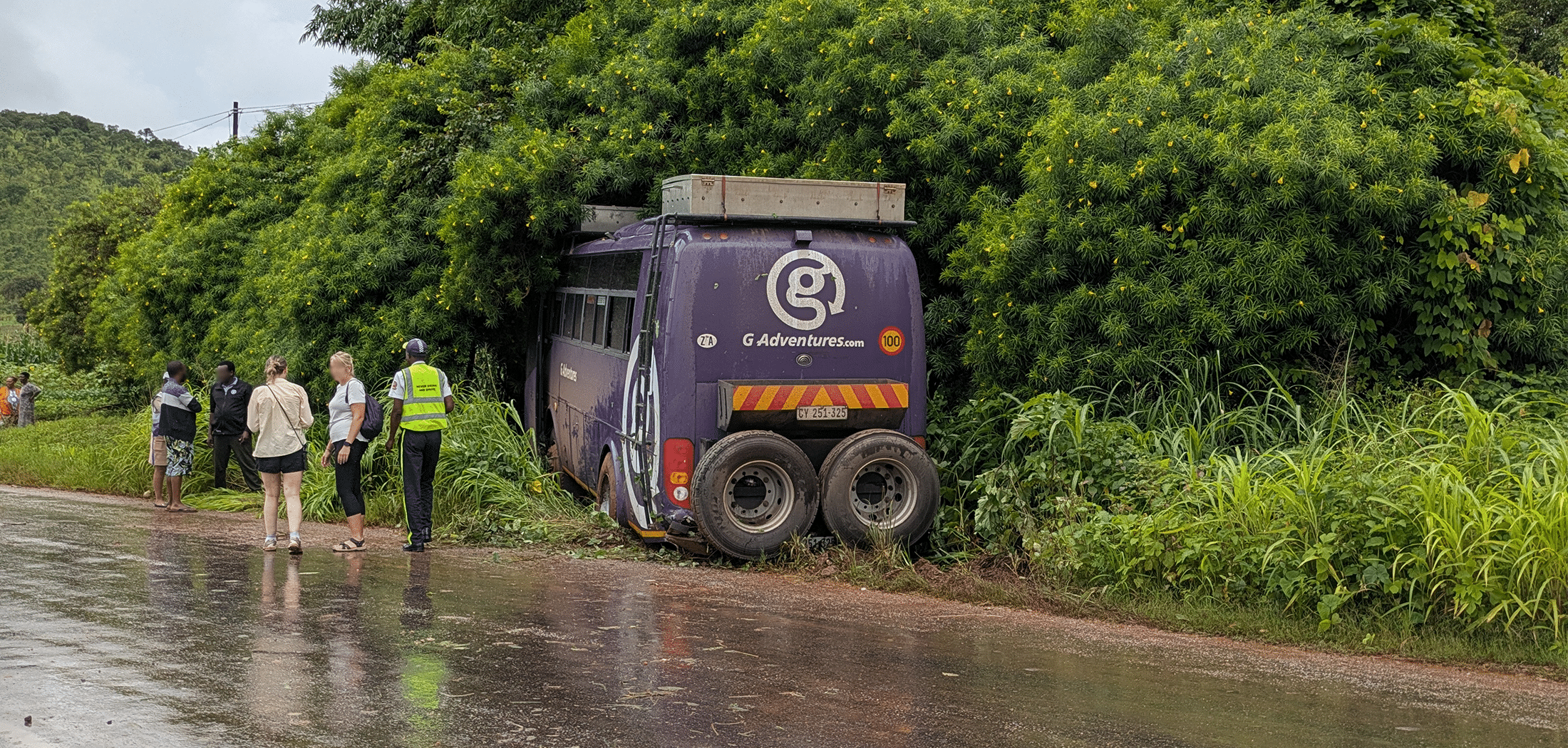 G Adventures Zambia Bus Crash