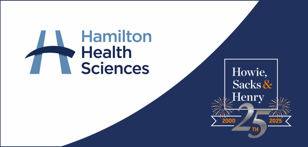Hamilton Health Sciences Logo with HSH logo