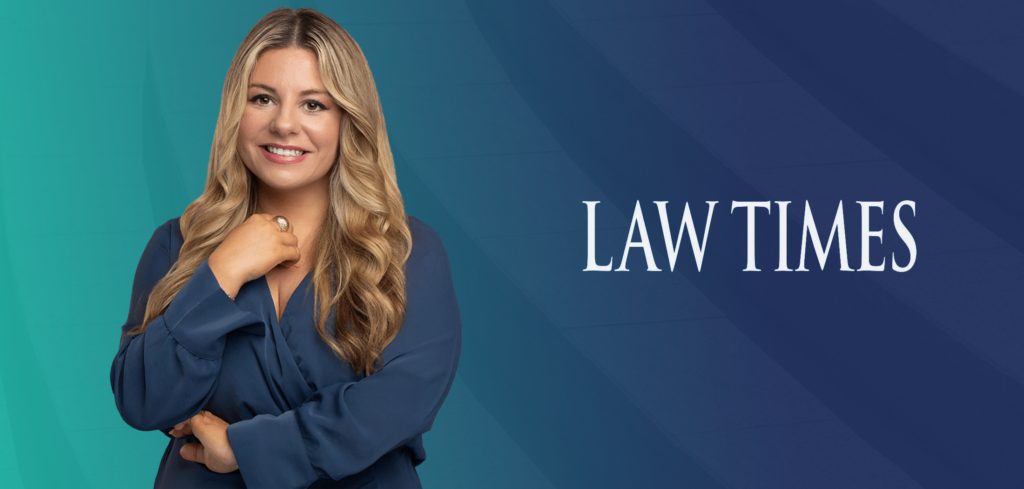 Kaitlyn MacDonell Lawyer Law Times