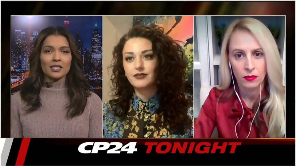 Melissa Miller on CP24 News