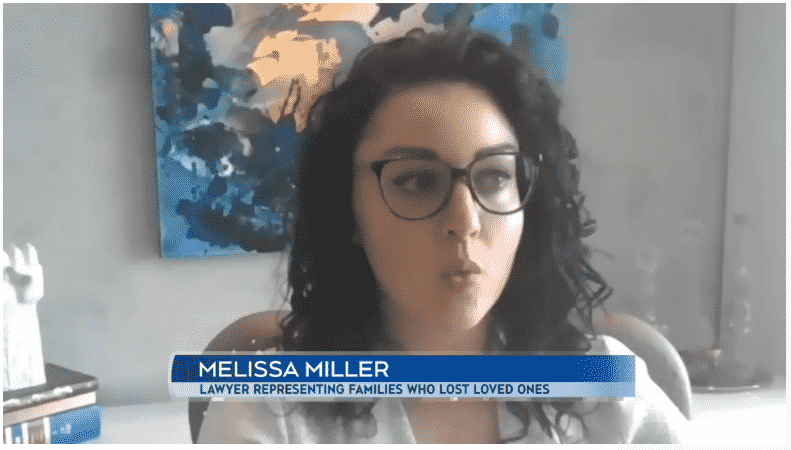 Melissa Miller screenshot from TV appearance