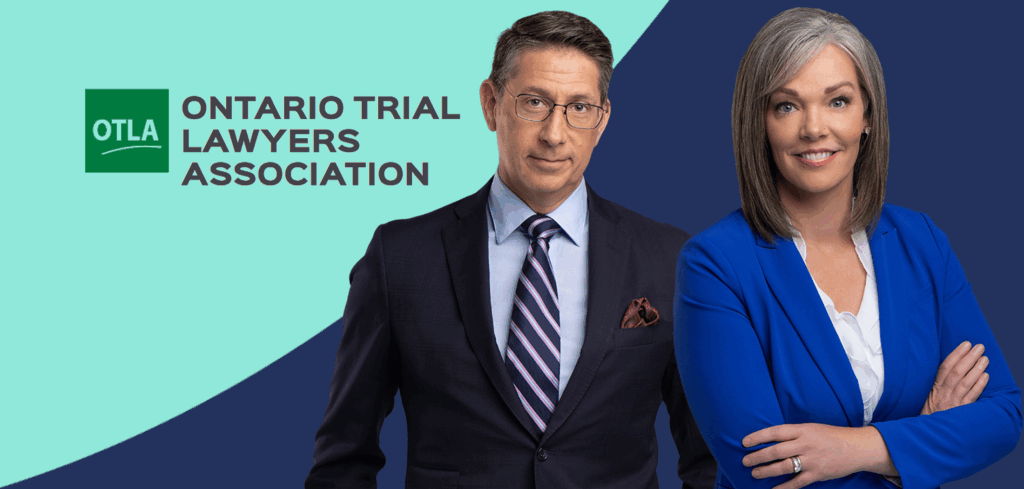 OTLA logo, Adam and Meghan