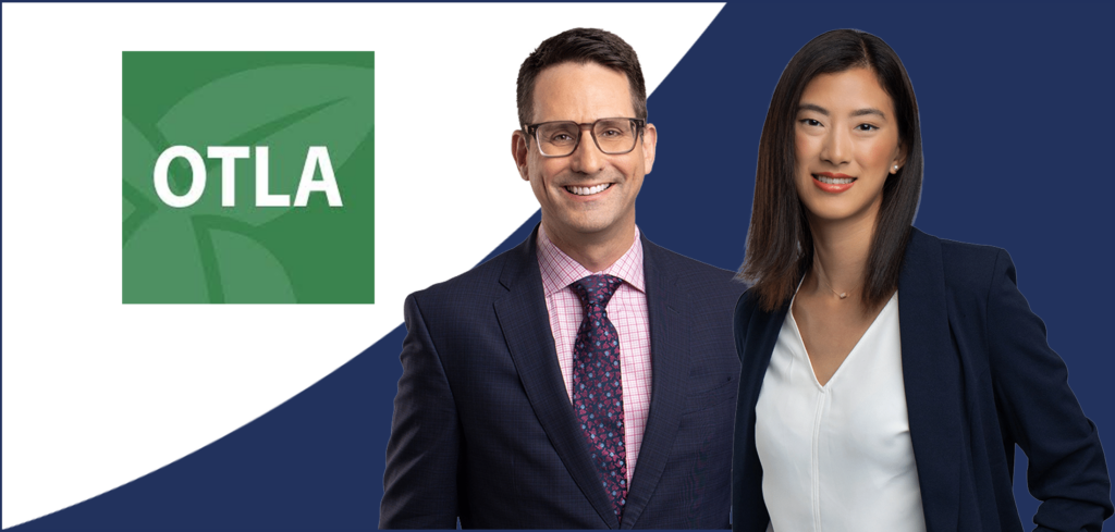 Joel Dick and Victoria Yang - OTLA Logo