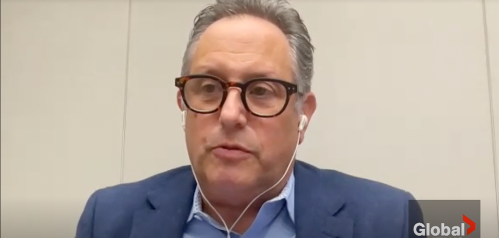 Paul Miller, personal injury lawyer, on Global News