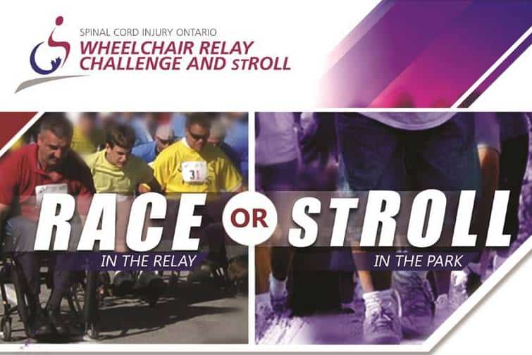 wheelchair relay poster