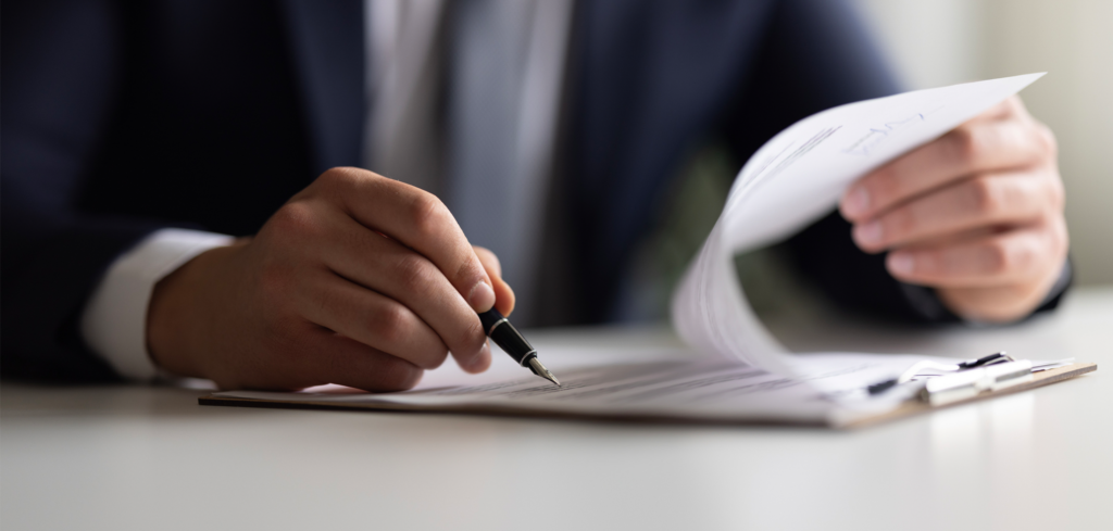 Lawyer handling a wrongful death claim